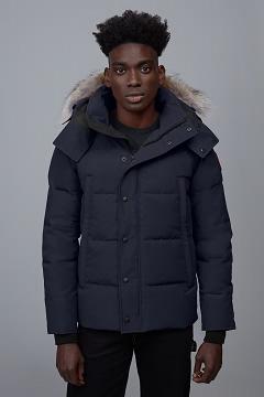 Chamarras Canada Goose Hombre Mexico - Wyndham Abrigos Azules OJ1259874